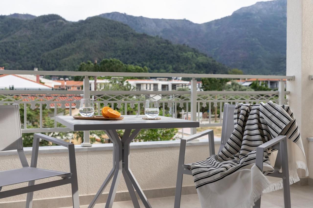 Sole Mare Hotel Chrysi Ammoudia Bagian luar foto