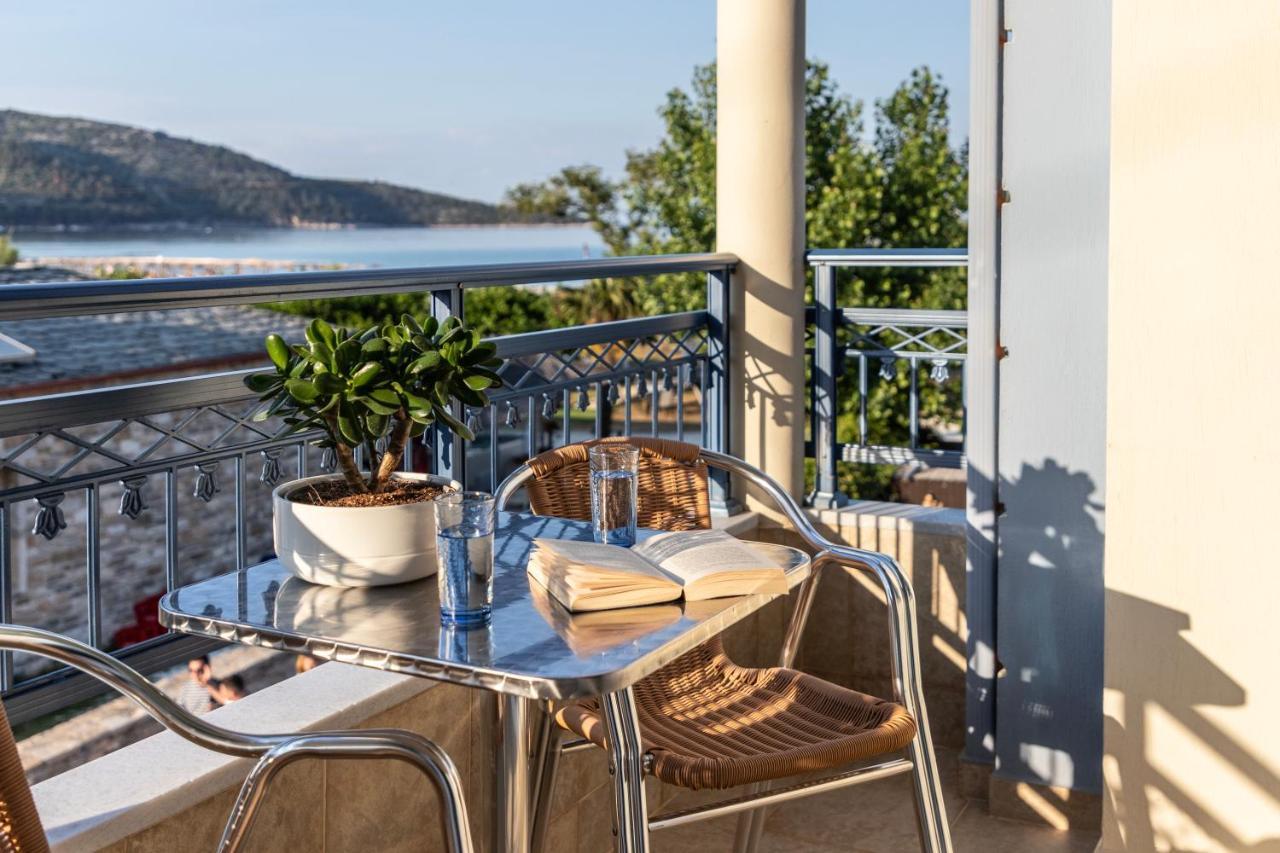 Sole Mare Hotel Chrysi Ammoudia Bagian luar foto