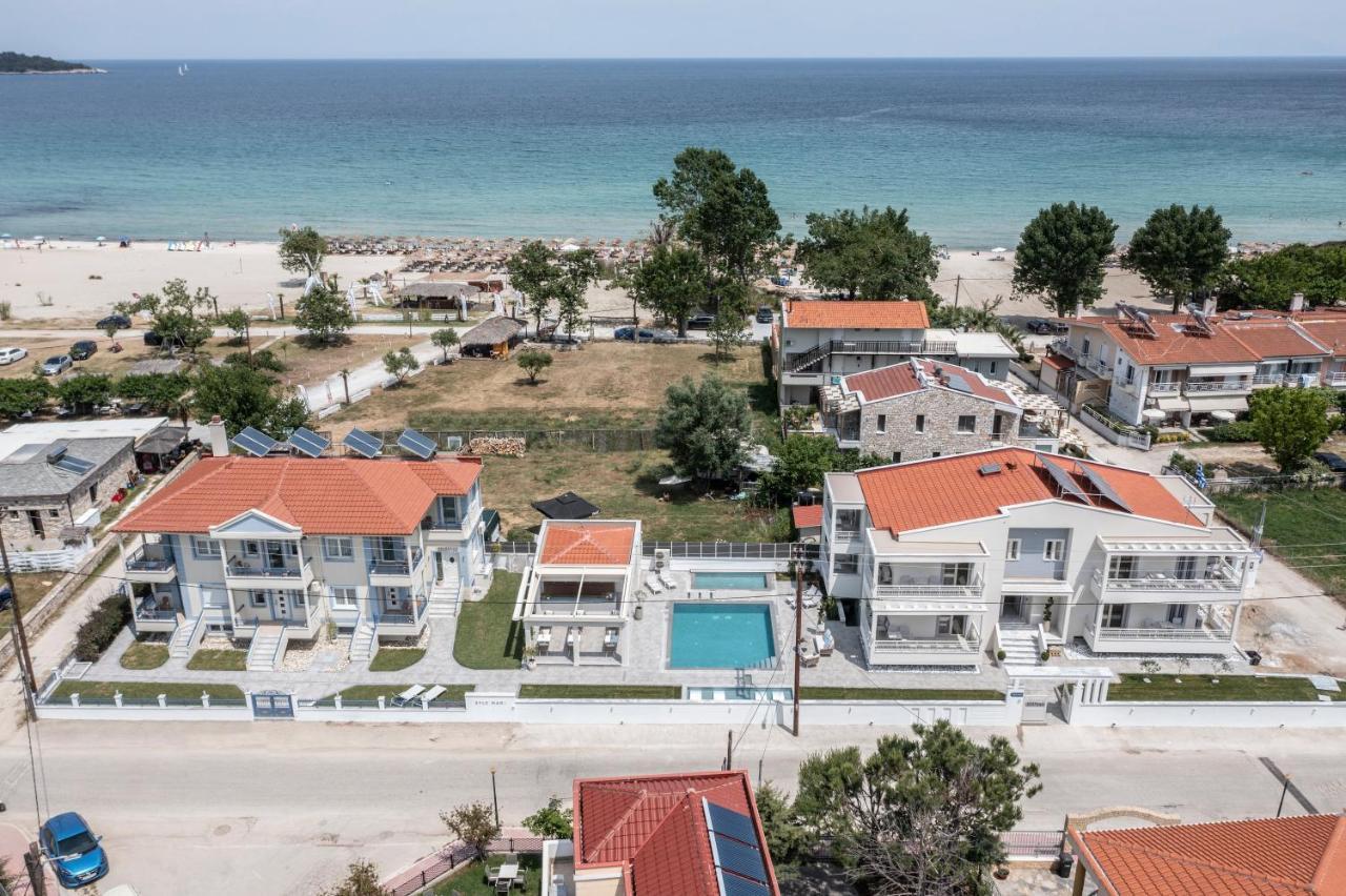 Sole Mare Hotel Chrysi Ammoudia Bagian luar foto
