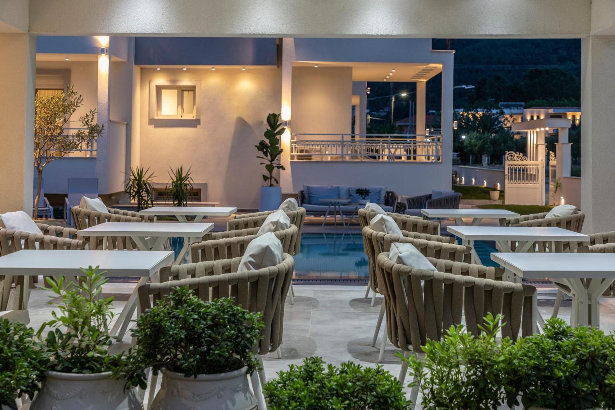 Sole Mare Hotel Chrysi Ammoudia Bagian luar foto