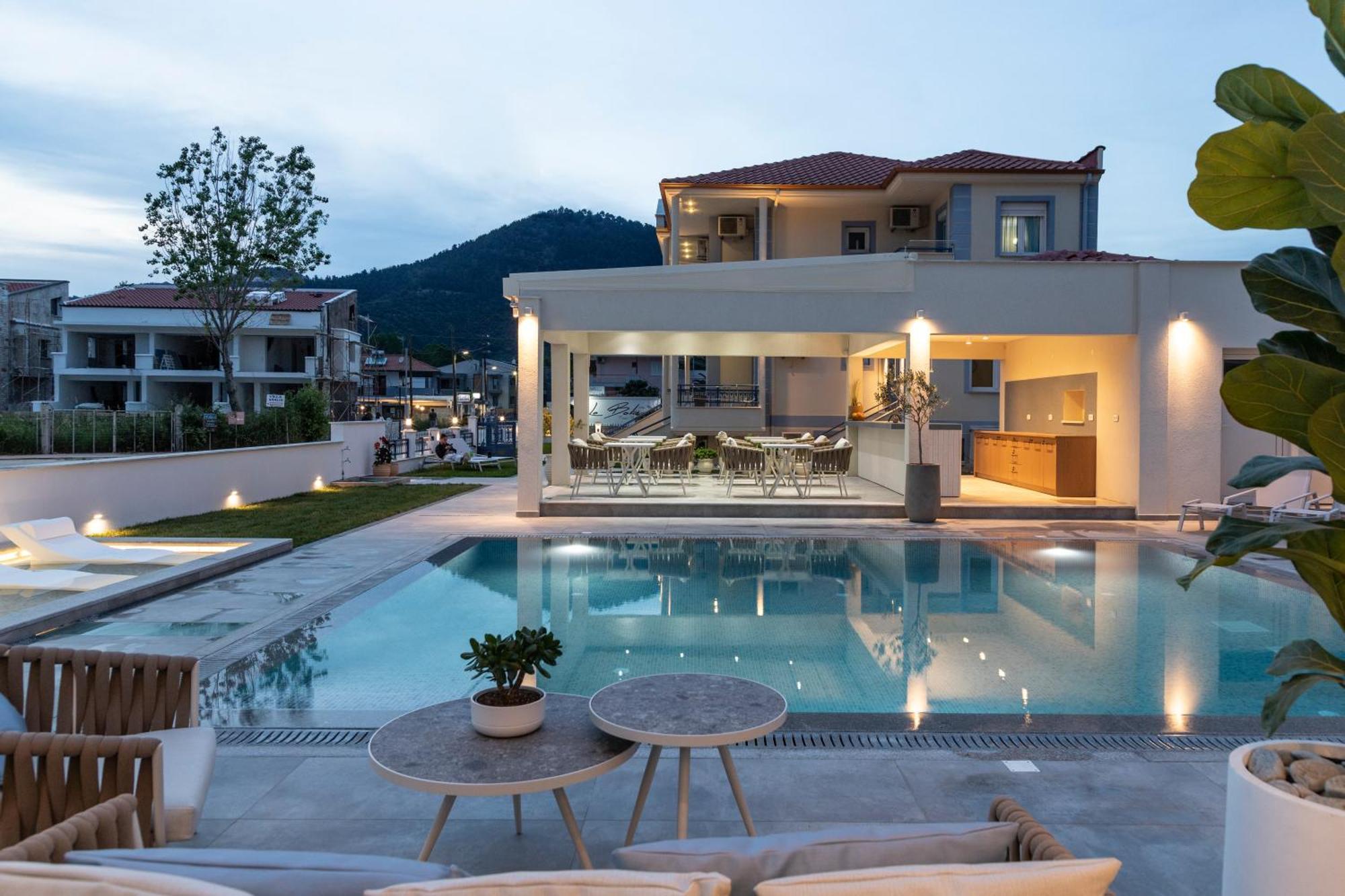 Sole Mare Hotel Chrysi Ammoudia Bagian luar foto